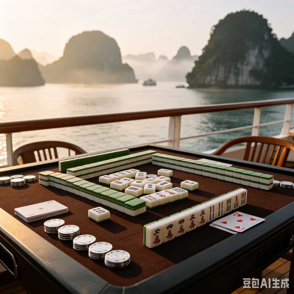 hotel entertainment mahjong set