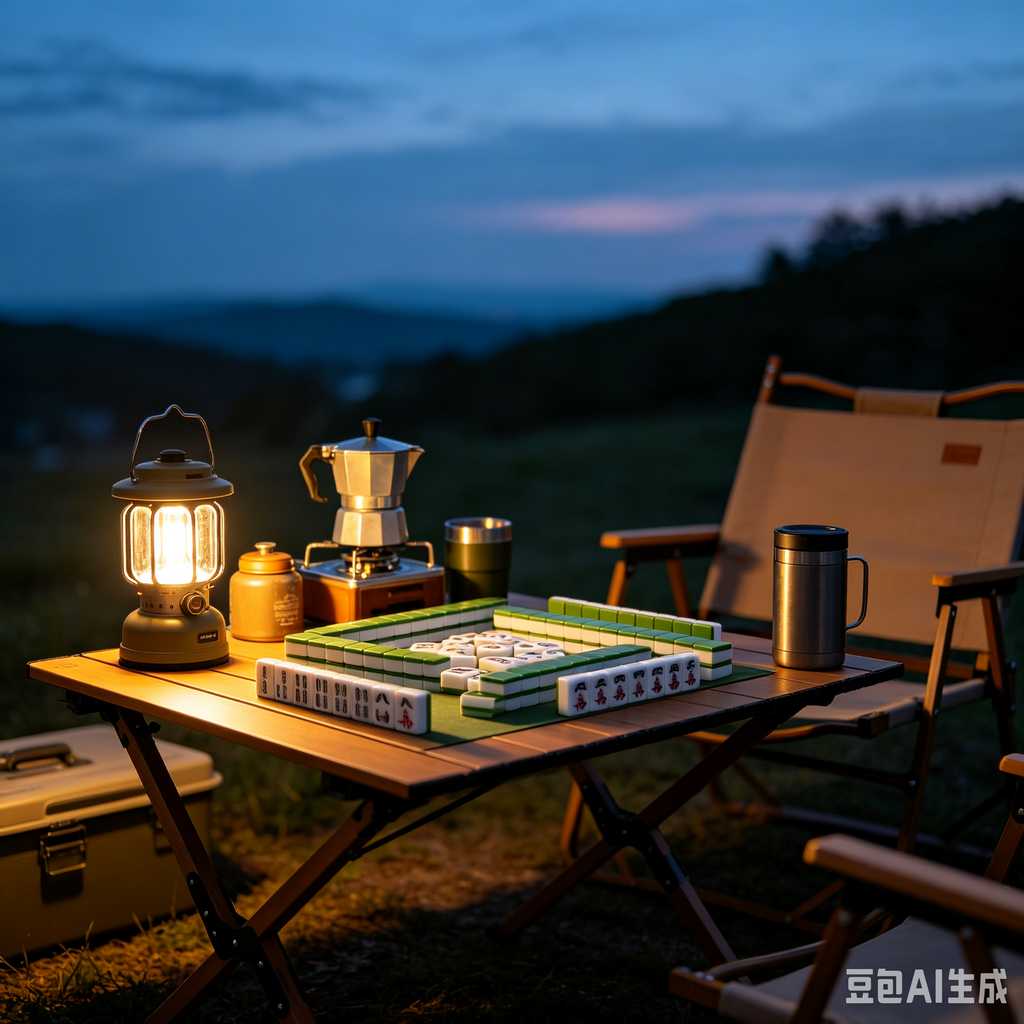 mahjong table top portable