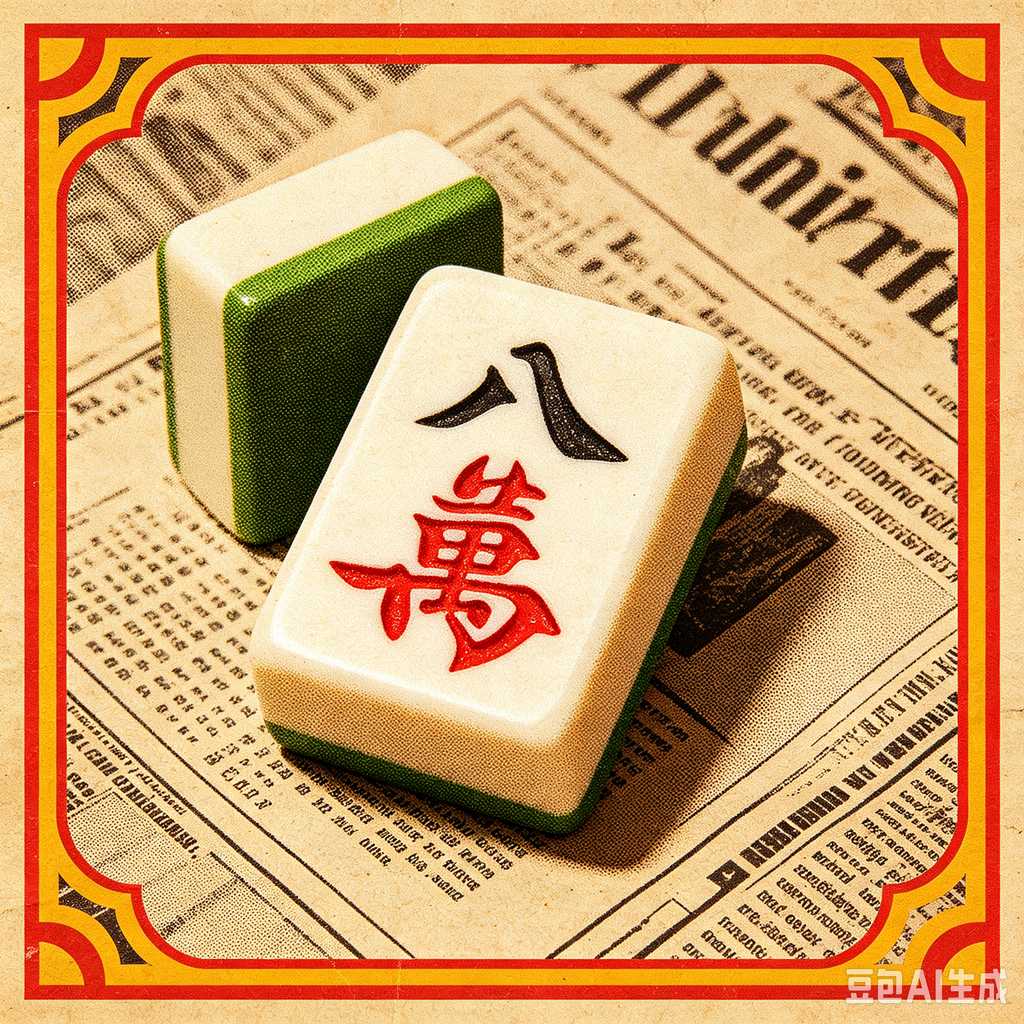high definition print mahjong tiles