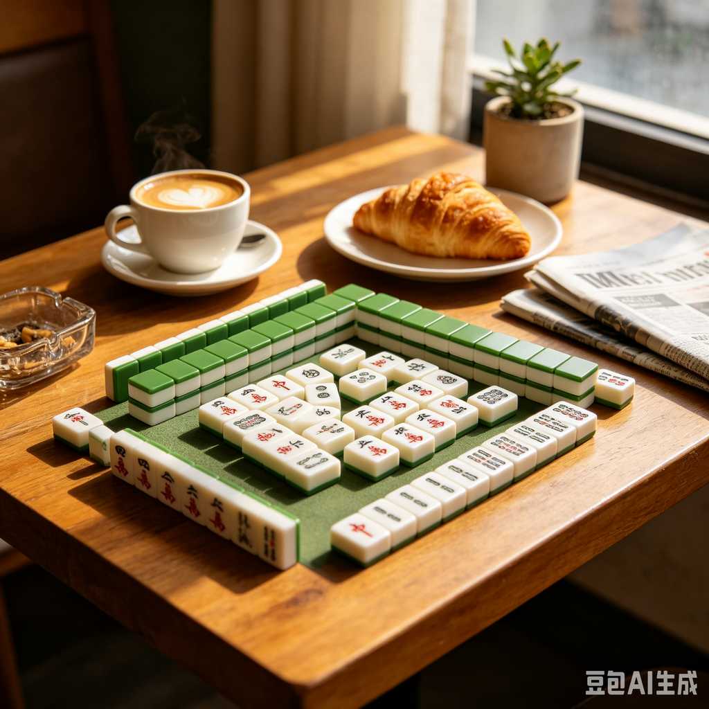 lightweight mahjong tile set