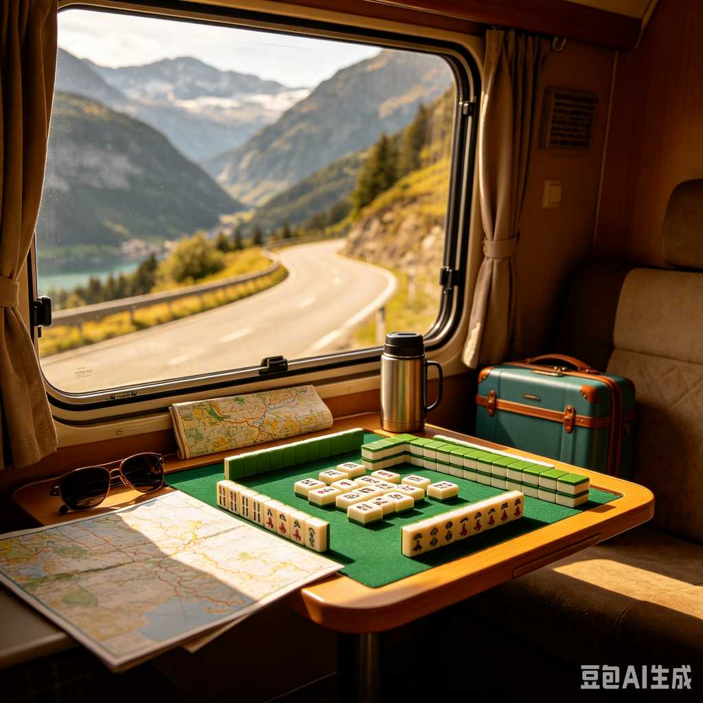 decorative text mahjong set