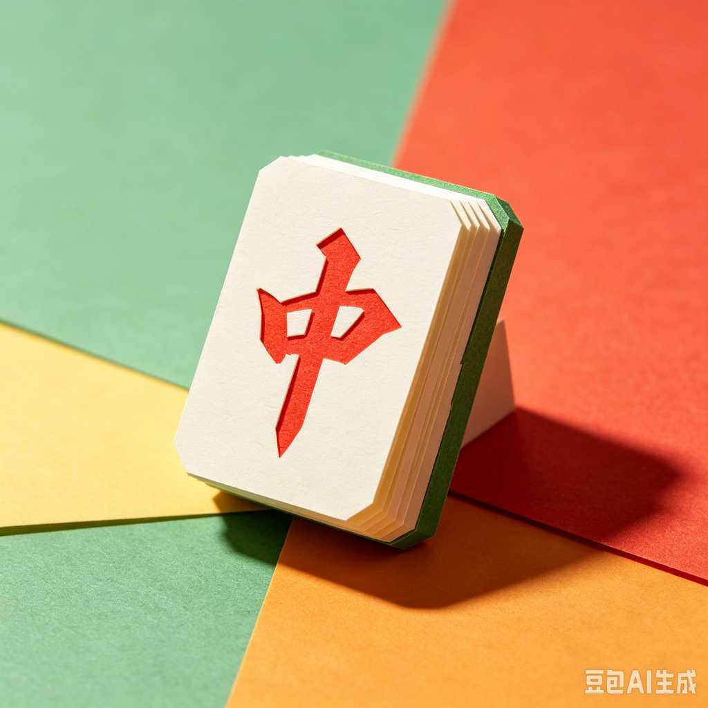 colored mahjong tile racks