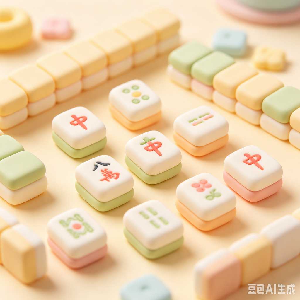crystal mini mahjong travel set