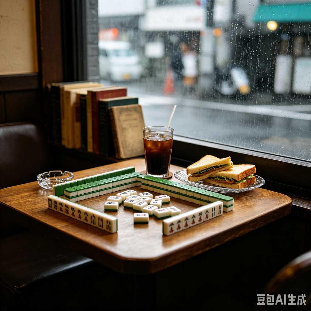 displayable mahjong set